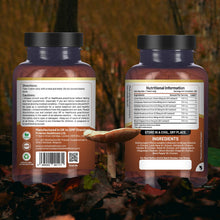 Load image into Gallery viewer, Complejo Avanzado de Hongos | 6 Hongos – 120 Tabletas Veganas/ Advanced Mushroom Complex | 6 Mushrooms - 120 Vegan Tablets