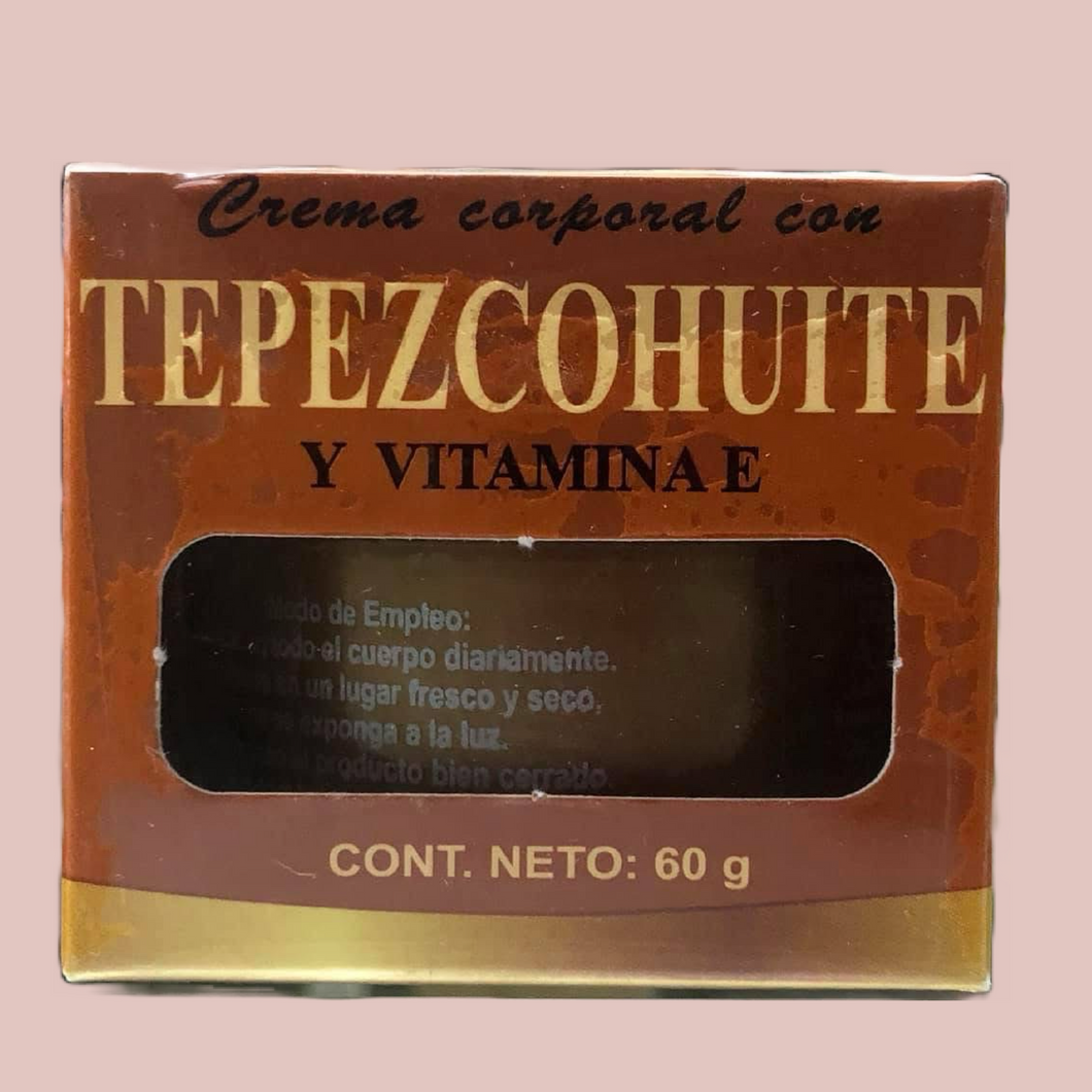 Crema Corporal con Tepezcohuite