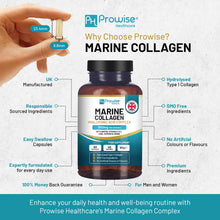 Cargar imagen en el visor de la galería, Colágeno Marino con Ácido Hialurónico Enriquecido con Vitaminas C, E, B2, Biotina y Minerales 90 caps | Para Mujeres y Hombre/ Marine Collagen with Hyaluronic Acid Boosted with Vitamins C, E, B2, Biotin, Copper, Zinc and Iodine | for Women and Men 90 caps
