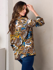 Print Blazer Jacket