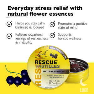 Bach Rescue Pastilles Natural Stress Relief