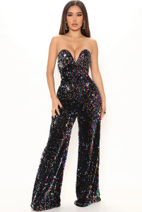 SEQUIN PARTY JUMPSUIT