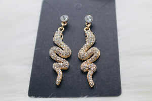 ARTEMIS SERPENTE DIAMONDS EARRINGS