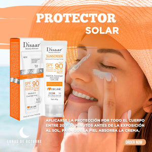 CREMA HIDRATANTE CON PROTECCIÓN SOLAR SPF90