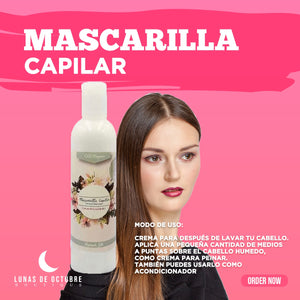 MASCARILLA CAPILAR FORMULA RAPUNZEL 100% ORGANICO