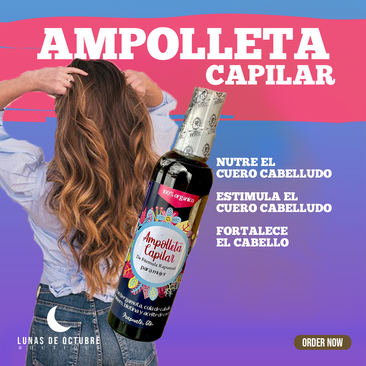 AMPOLLETA CAPILAR RAPUNZEL