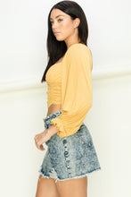 Cargar imagen en el visor de la galería, SUMMER IT UP SQUARE NECK BLOUSE
