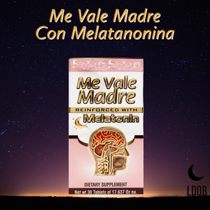 Me Vale Madre Con Melatonina 100% Natural